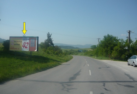 801379 Billboard, Veľká Čierna (Veľká Čierna, II/517)