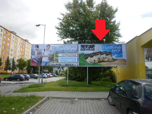 131034 Billboard, Bánovce nad Bebravou (ul.Svätoplukova/ Hronského)