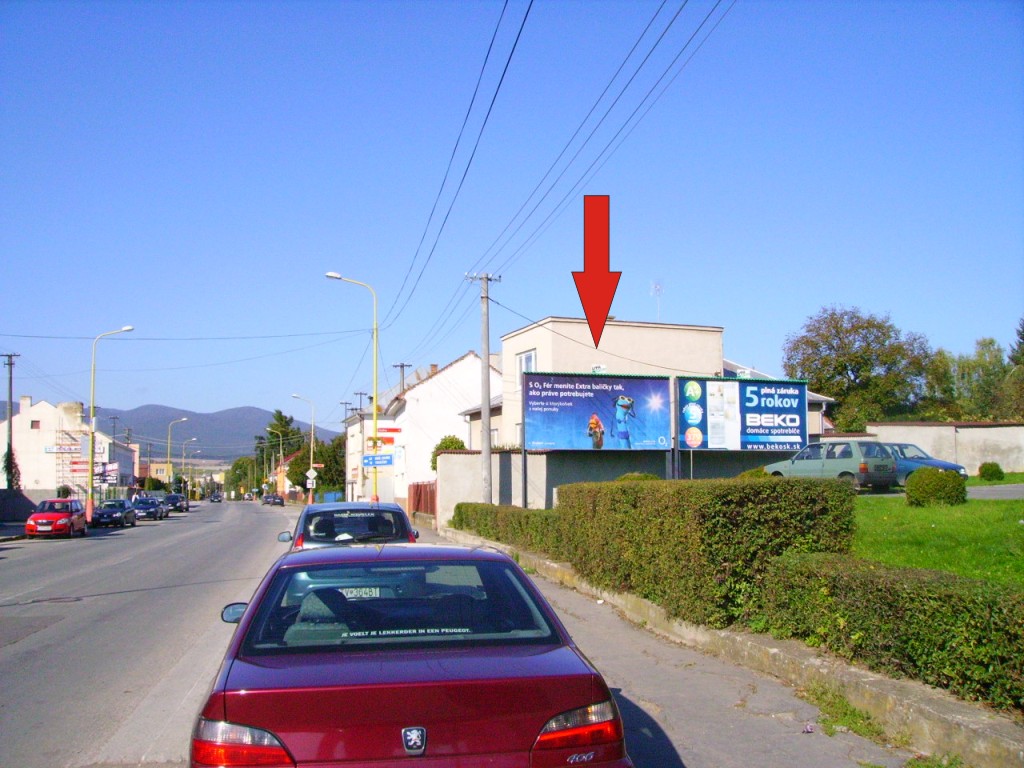 691087 Billboard, Sečovce (š.c.E50 - smer Košice)