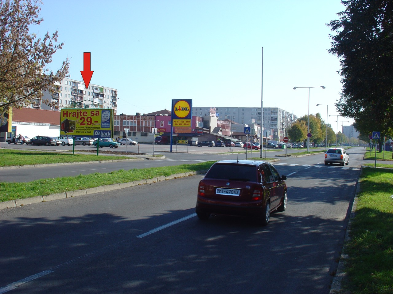 381177 Billboard, Michalovce (Ukrajinská/LIDL-príjazd)