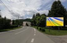 Card image cap611037 Billboard, Stakčín (centrum)
