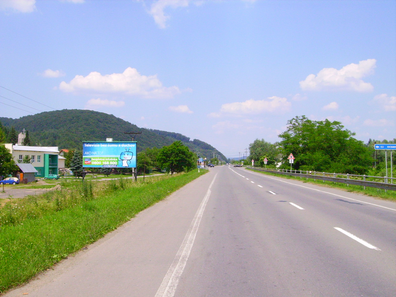 121092 Billboard, Kochanovce (š. c. II/559 - sm. Medzilaborce)