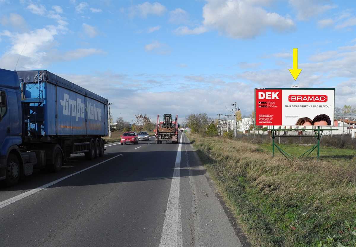 151410 Billboard, Bratislava (Hlavná, E 575, I/63)