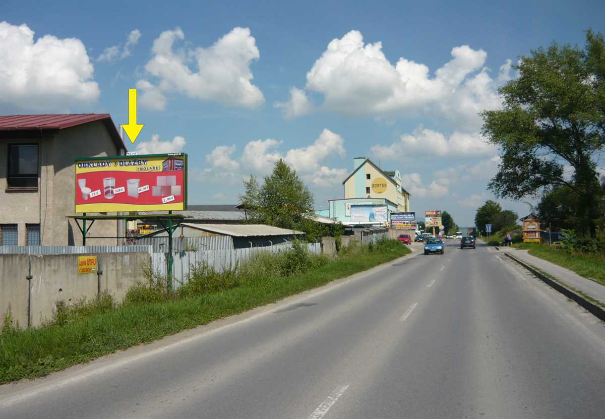 401017 Billboard, Námestovo (Vojtaššákova, I/78)