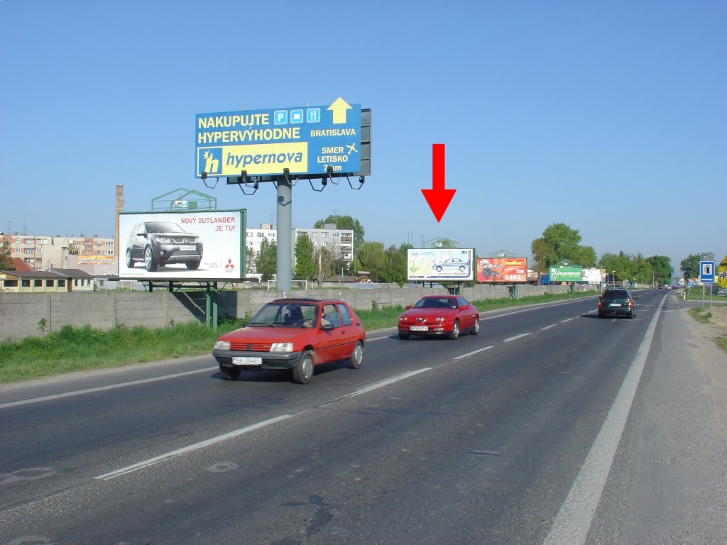 581125 Billboard, Dunajská Lužná (š. c. E575 - sm. Bratislava)