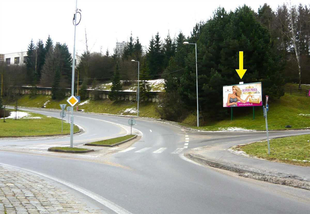 491041 Billboard, Považská Bystrica (Slovenských partizánov)