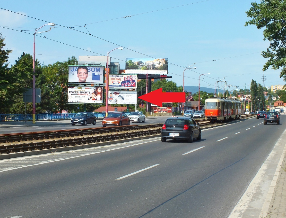 1511734 Billboard, Bratislava (Botanická - sm. Karlová Ves)