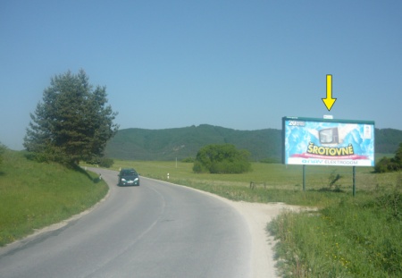 801381 Billboard, Veľká Čierna (Veľká Čierna, II/517)