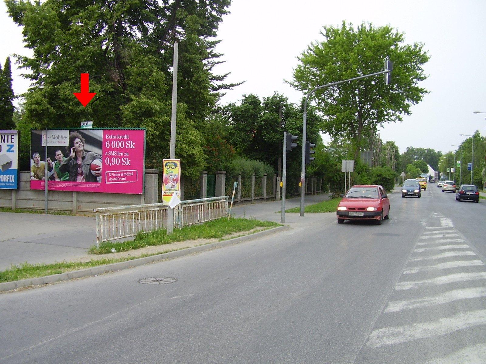 461049 Billboard, Piešťany (Bratislavská/Brezová)