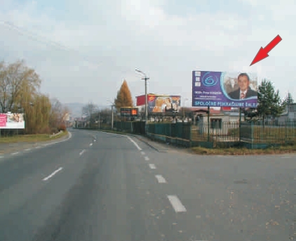 611001 Billboard, Snina (I/74, smer Ubľa)