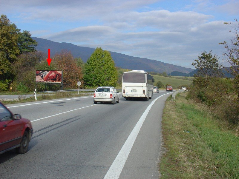 361401 Billboard, Turany (š. c. E50 - sm. Poprad)