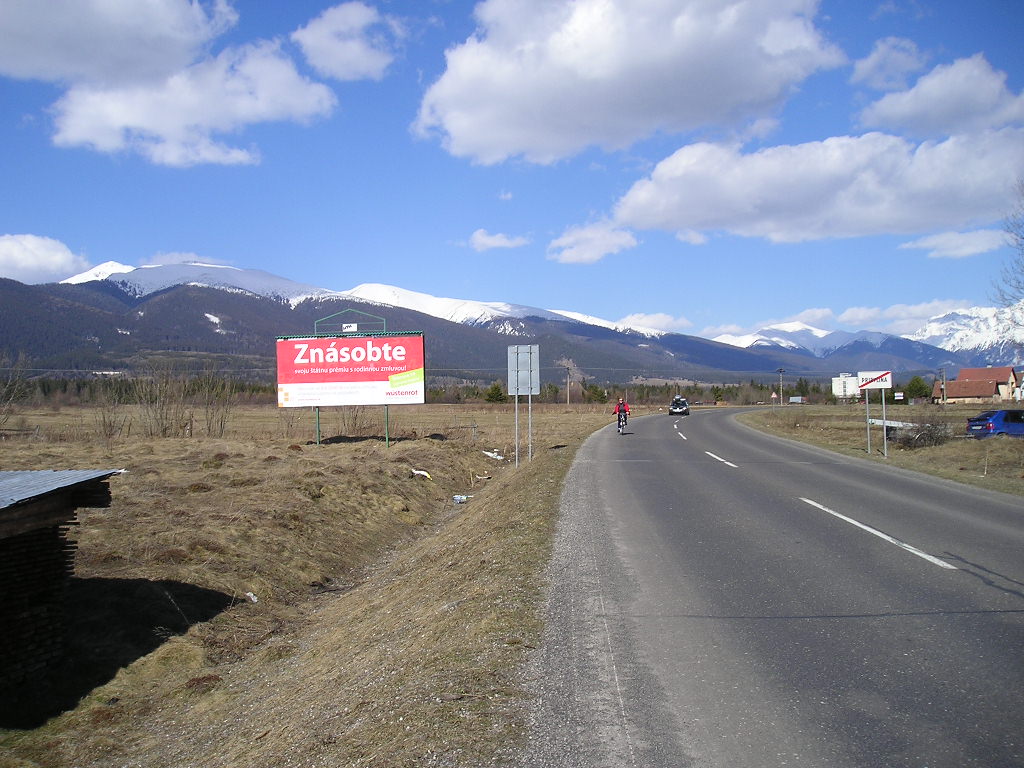 331101 Billboard, Pribylina (š. c. II/537 - sm. Podbanské)