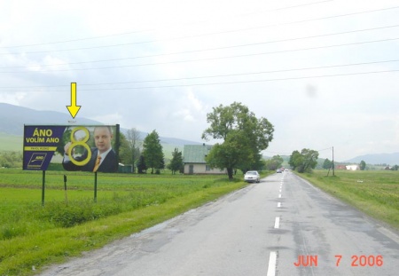 401013 Billboard, Námestovo (Námestovo, I/78, medzinárodná komunikácia)