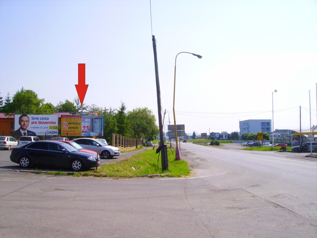 241045 Billboard, Humenné (Mierová - sm. centrum)