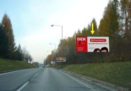 801212 Billboard, Žilina (Nemocničná ulica, E50, medzinárodná komunikácia)