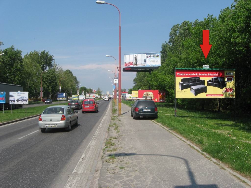 1511463 Billboard, Bratislava (Rožňavská - sm. Trnava)