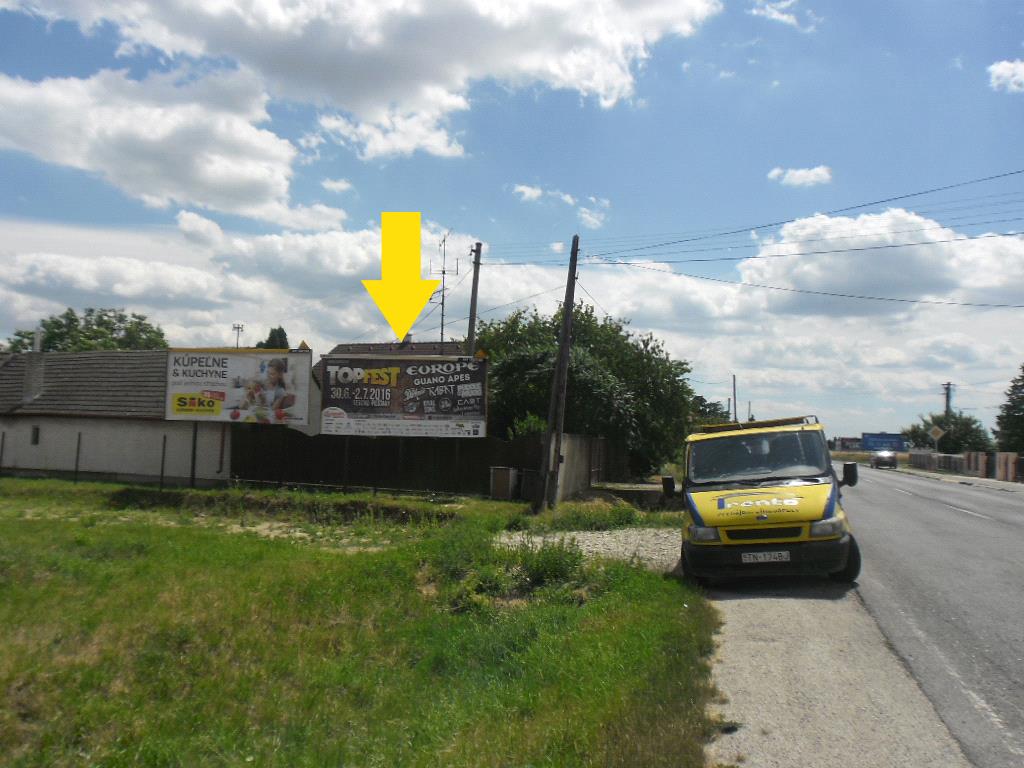 421008 Billboard, Brunovce (hlavný cestný ťah Nové Mesto nad Váhom - Piešťany )