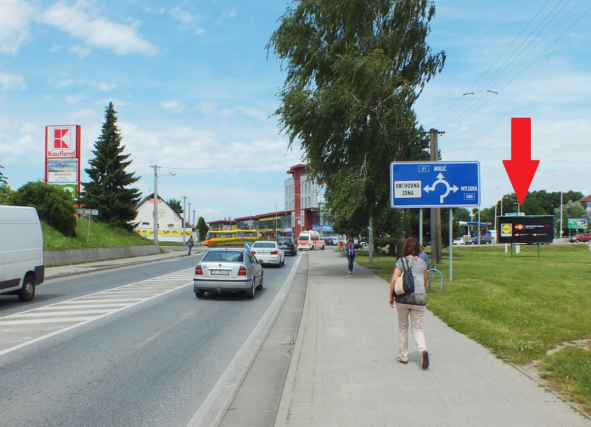 591074 Billboard, Senica (Hurbanova - sm. Holíč)