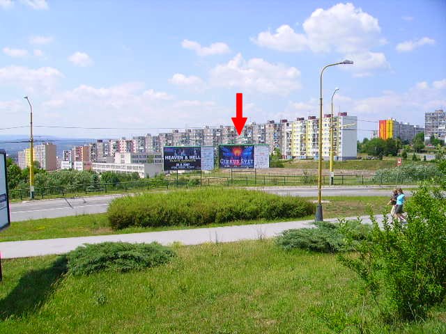 281575 Billboard, Košice (L. Svobodu / Vyšná úvrať)