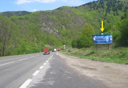 801387 Billboard, Strečno (Strečno, E50, medzinárodná komunikácia)