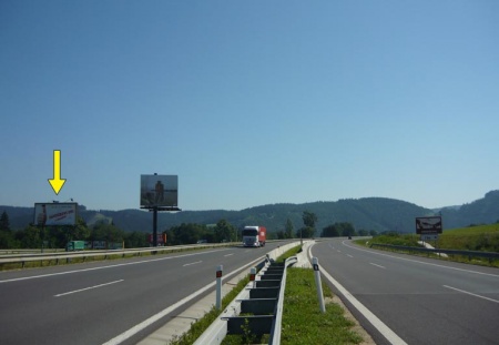 801415 Billboard, Horný Hričov (nový diaľničný úsek D3, medzinárodná komunikácia)