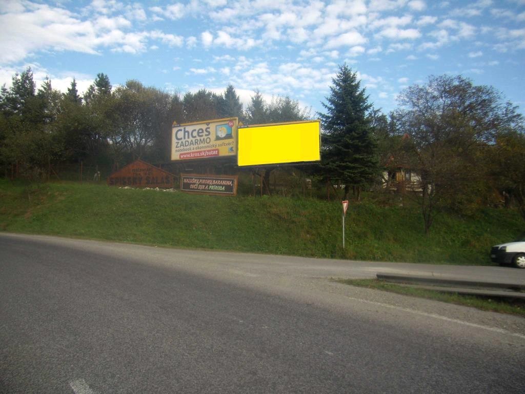 321009 Billboard, Levoča (medzinárodný ťah Poprad - Prešov )