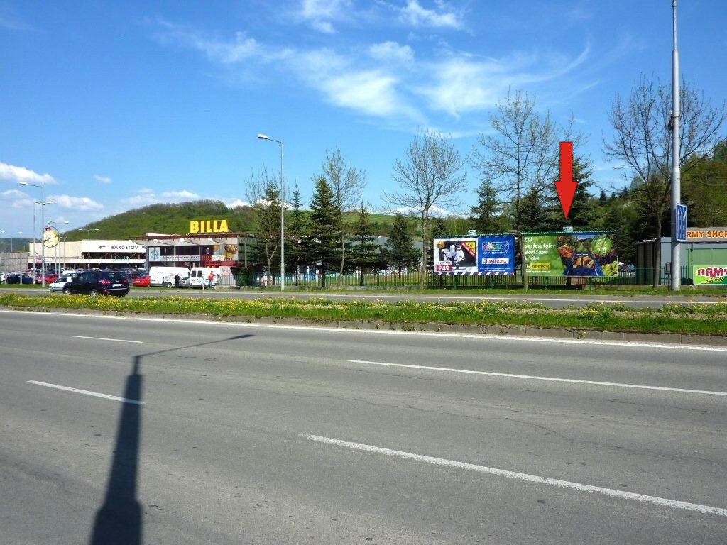 121068 Billboard, Bardejov (Slovenská ul. / SOUS)