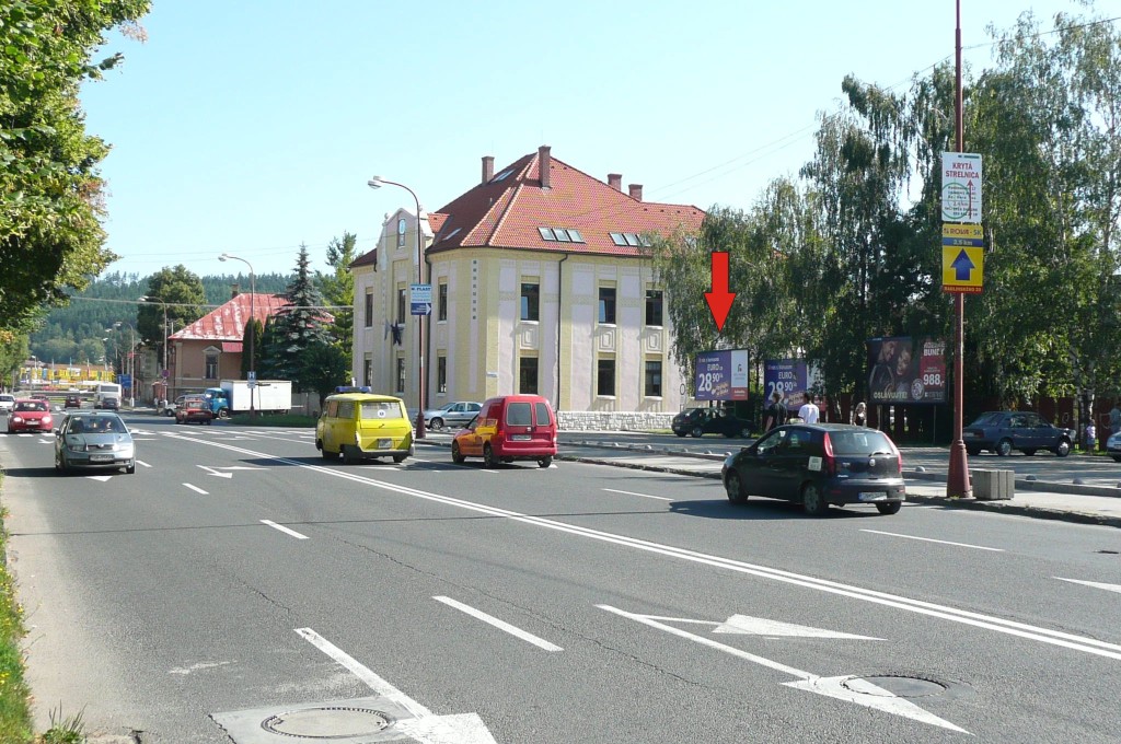 631081 Billboard, Spišská N.Ves (Školská ulica)