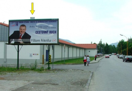 301027 Billboard, Kysucké Nové Mesto (Nábrežná)