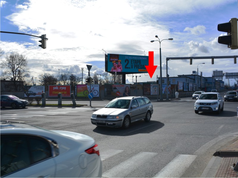 1511300 Billboard, Bratislava (Prístavná/Košická)