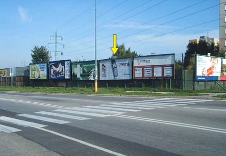 151281 Billboard, Bratislava - Petržalka (Šintavská x Budatínska x Smolenická)