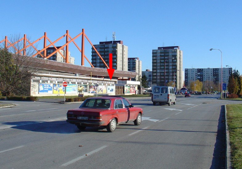 711133 Billboard, Trnava (Spartakovská - sm. centrum)