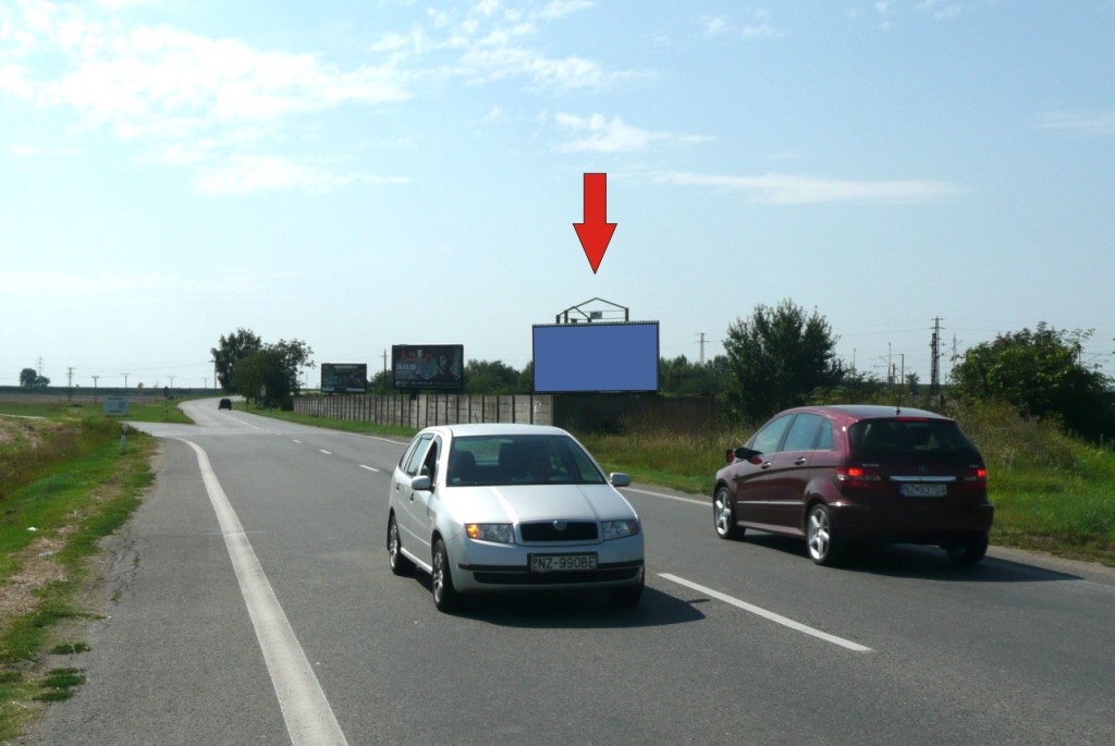 431163 Billboard, Štúrovo (š. c. I/63 - sm. KN, NZ)