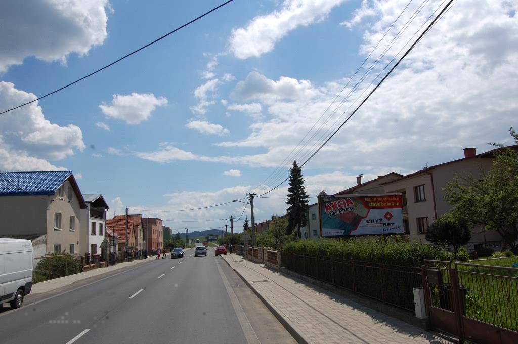 261013 Billboard, Spišská Belá (hl. cestný ťah Stará Ľubovňa - Poprad )