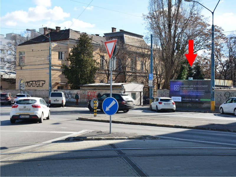 1511239 Billboard, Bratislava (Radlinského / Starohorská)