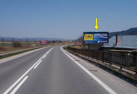 491001 Billboard, Plevník - Drienové (E50, medzinárodná komunikácia)