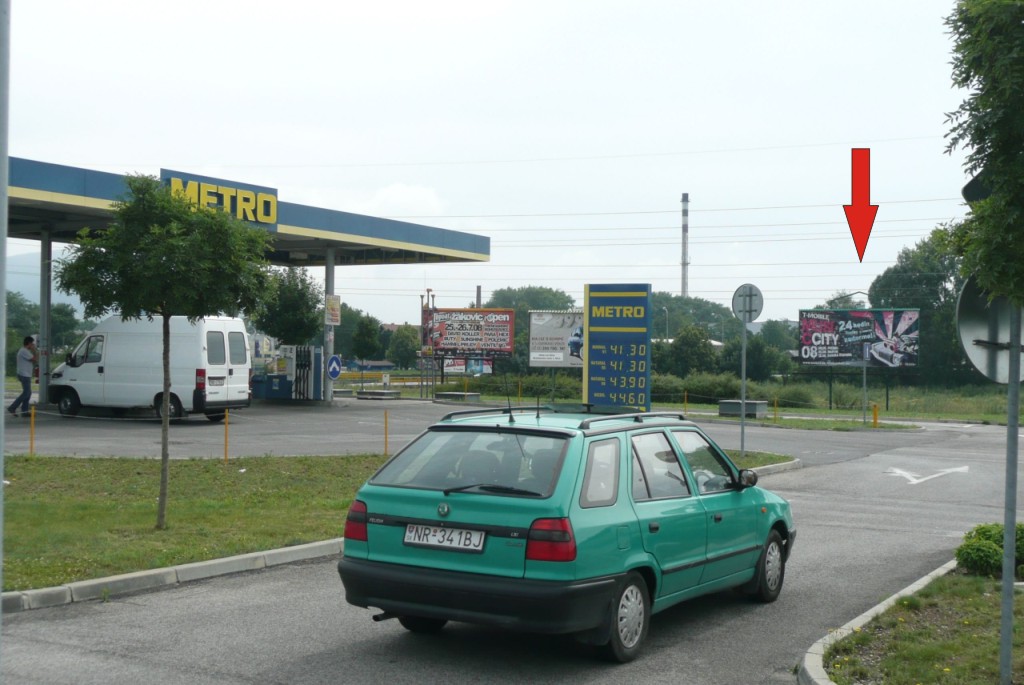 411204 Billboard, Nitra (Parkovisko METRO)