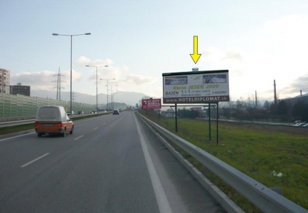 801332 Billboard, Žilina (Rajecká, I/64, medzinárodná komunikácia)