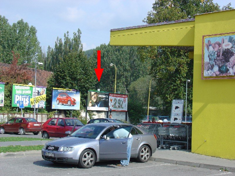 561165 Billboard, Ružomberok (ul. Plavisko/Billa)