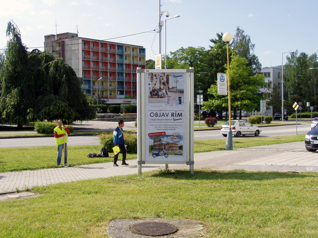 556005 Cityboard, Rožňava (Šafárikova ul. SLSP)